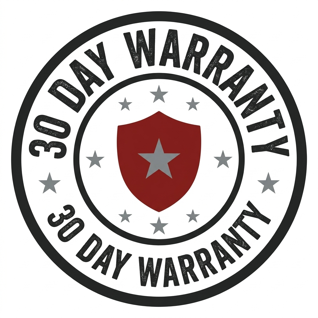 30-Day Warranty